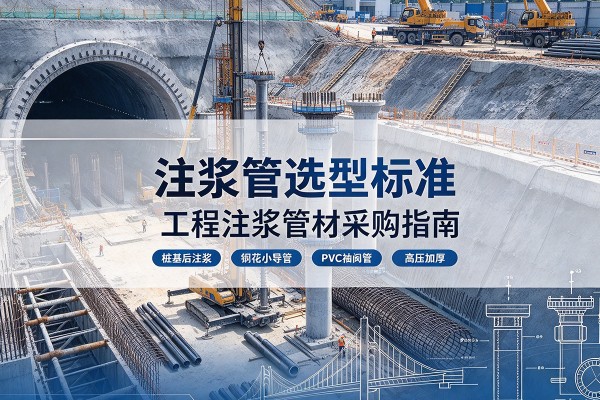 围场注浆管选型标准