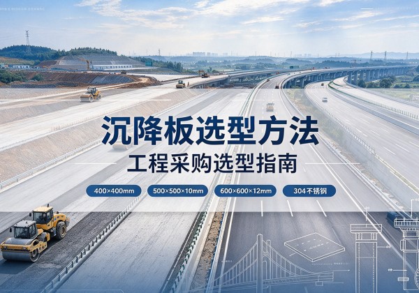围场沉降板选择方法