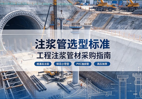 围场注浆管选型标准